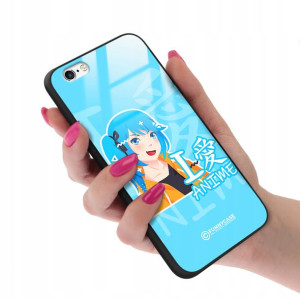 Etui GLASS do IPHONE 6 PLUS Case Anime Manga Wzory