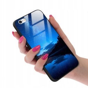 Etui Glass do IPHONE 6 PLUS Obudowa Case TOP Wzory
