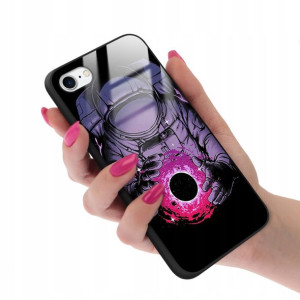 Etui Glass do IPHONE SE 2020 Obudowa Case Wzory