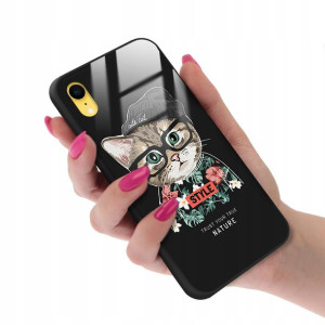 Etui Glass do IPHONE XR Case TEDDY MISIE Top Wzory