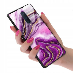 Etui Glass do ONEPLUS 8 Case Marmurki Marble Wzory
