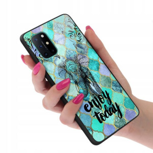 Etui Glass do ONEPLUS 8T Case BOHO Łapacze Wzory