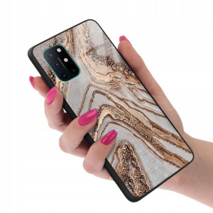 Etui Glass do ONEPLUS 8T TOP Marmurki Marble Wzory