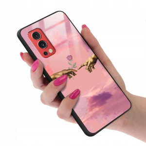 Etui Glass do ONEPLUS NORD 2 Anioły Angel Wzory