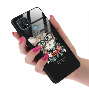 Etui Glass do OPPO A15 Case TEDDY MISIE Top Wzory