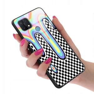 Etui Glass do OPPO A15 Obudowa Case Dużo Wzorów