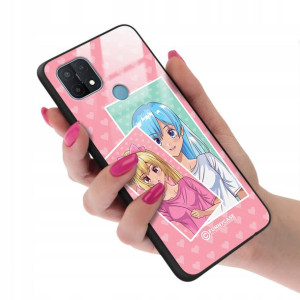 Etui GLASS do OPPO A15s Case Anime Manga Top Wzory