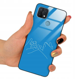 Etui Glass do OPPO A15s Obudowa Case Bajkowe Wzory
