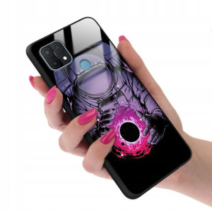 Etui Glass do OPPO A15\A15s Obudowa Case TOP Wzory
