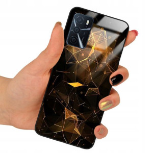 Etui Glass do OPPO A16 Case Matrix Paterny Wzory