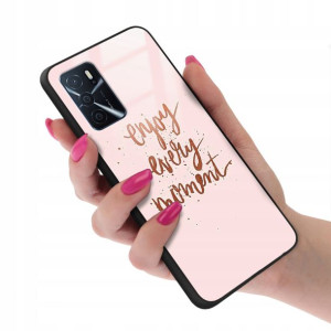 Etui Glass do OPPO A16 Case Tatty Teddy Top Wzory