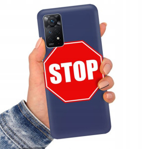 Etui Mat Granat do XIAOMI REDMI NOTE 11 PRO 4G Wz