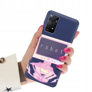 Etui Mat Granat do XIAOMI REDMI NOTE 11 PRO 4G Wz