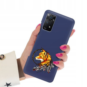 Etui Mat Granat do XIAOMI REDMI NOTE 11 PRO 5G Wz