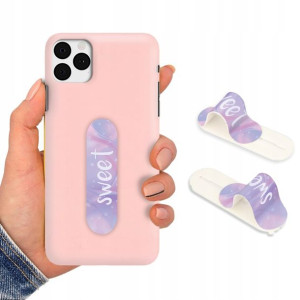 Etui Mat P. Róż Uchwyt do IPHONE 11 PRO Case Wzory