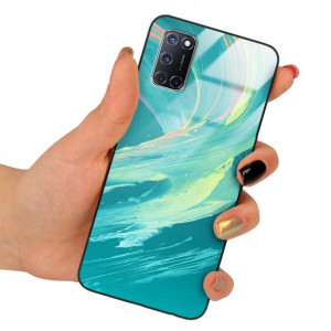Etui GLASS do OPPO A52 Obudowa Case Dużo Wzorów
