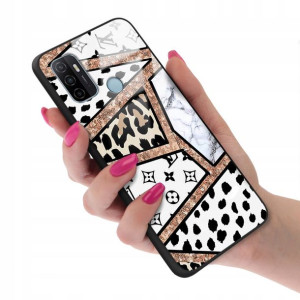 Etui Glass do OPPO A53 Bearbrick Case Top Wzory