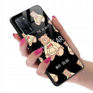 Etui Glass do OPPO A55 Bearbrick Case Top Wzory