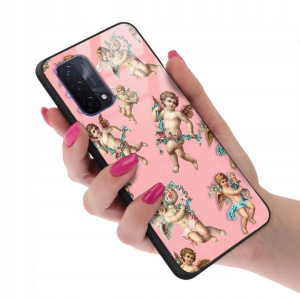 Etui Glass do OPPO A72 5G Case Aniołki Angel Wzory
