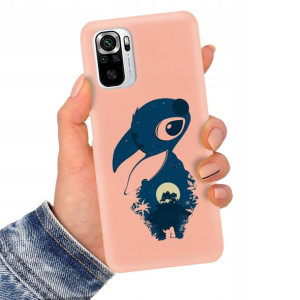 Etui Mat Łosoś do XIAOMI REDMI NOTE 10 4G Wzory