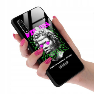Etui GLASS do OPPO A8 2020 Obudowa NEONOWE Wzory