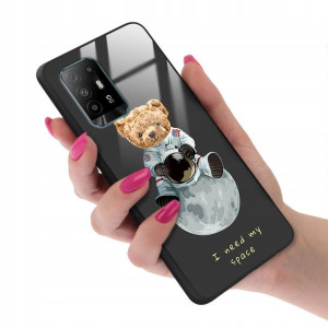 Etui Glass do OPPO A94 5G Case TEDDY MISIE Wzory