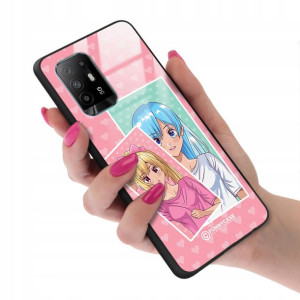 Etui GLASS do OPPO A95 5G Case Anime Manga Wzory
