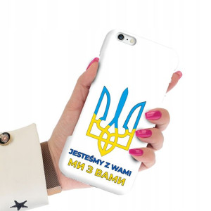 Etui Matowe Czarne do IPHONE 6 PLUS Wolna Ukraina