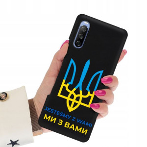 Etui Matowe Czarne do SONY XPERIA 10 III Ukraina