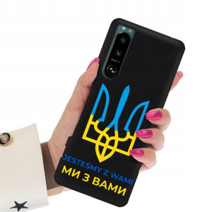 Etui Matowe Czarne do SONY XPERIA 5 III Ukraina
