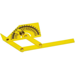 Kątownik Z Kątomierzem Drel 180° 90 X 150mm