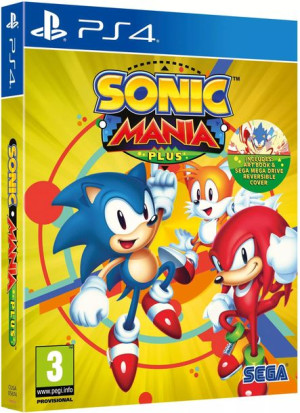 Sonic Mania Plus + ARTBOOK | Gra PS4/PS5 [1-4 GRACZY]