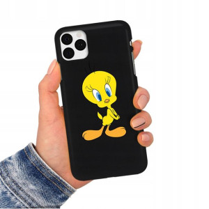 Etui Matowe CZARNY do IPHONE 11 PRO MAX Case Wzory