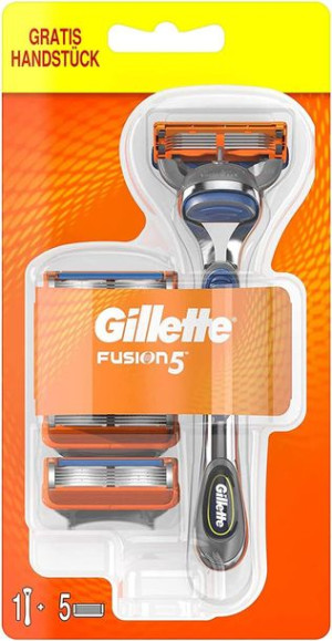 Maszynka do golenia Gillette Fusion5 rączka + 5 wkładów oryginał