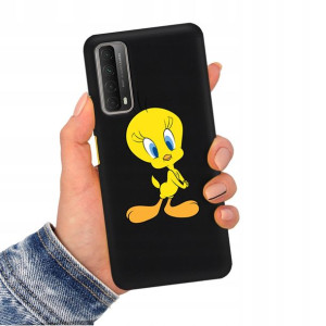 Etui Matowe CZARNY do SAMSUNG A90 5G Obudowa Wzory