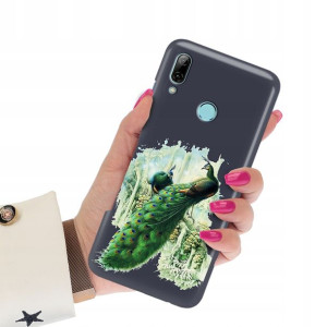 Etui Matowe GRANAT do HUAWEI HONOR 10 LITE Wzory