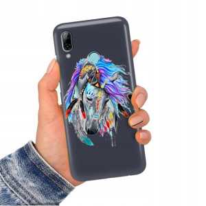 Etui Matowe GRANAT do HUAWEI P SMART 2019 Wzory