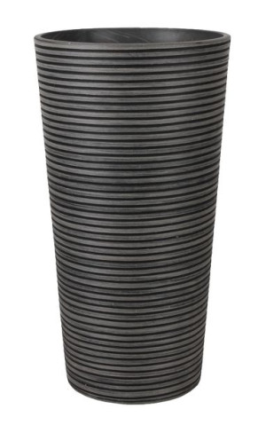 Wysoka Szara Donica Z Kompozytu 25x25x46 Cm