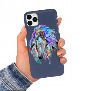 Etui Matowe GRANAT do IPHONE 11 PRO MAX Case Wzory