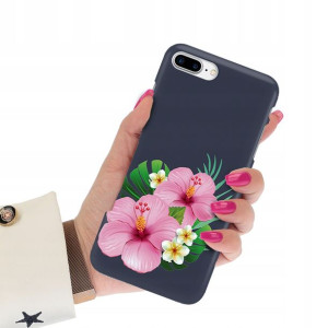 Etui Matowe GRANAT do IPHONE 8 PLUS Wiosenne Wzory