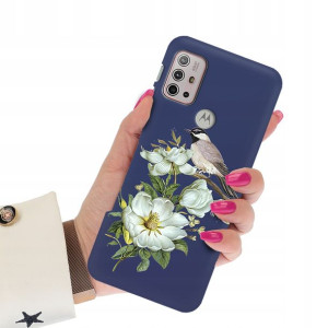 Etui Matowe GRANAT do MOTOROLA G10 POWER Top Wzory