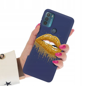 Etui Matowe GRANAT do MOTOROLA G50 Wiosenne Wzory