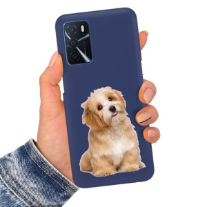 Etui Matowe GRANAT do OPPO A54S Obudowa Case Wzory