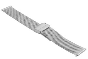 Bransoleta Mesh 16mm 103/16 Silver Mat
