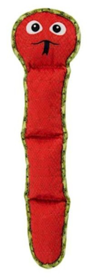 Outward Hound Xtreme Seamz Snake Red - Wytrzymała żmija - M