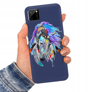 Etui Matowe GRANAT do REALME C20 Obudowa TOP Wzory