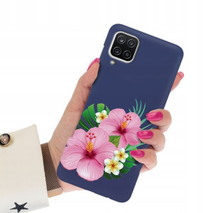 Etui Matowe GRANAT do SAMSUNG M12 Wiosenne Wzory