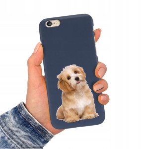 Etui Matowe GRANATOWY do IPHONE SE3 Case TOP Wzory
