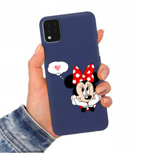Etui Matowe GRANATOWY do LG K42 Case TOP 100 Wzory