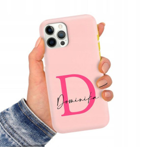 Etui Matowe Róż do IPHONE 12 PRO MAX Imiona Wzory